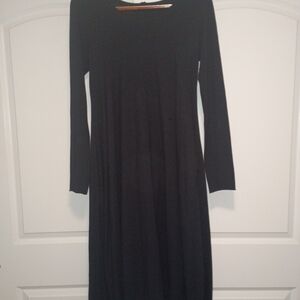 Chic Black Long Sleeve Dress